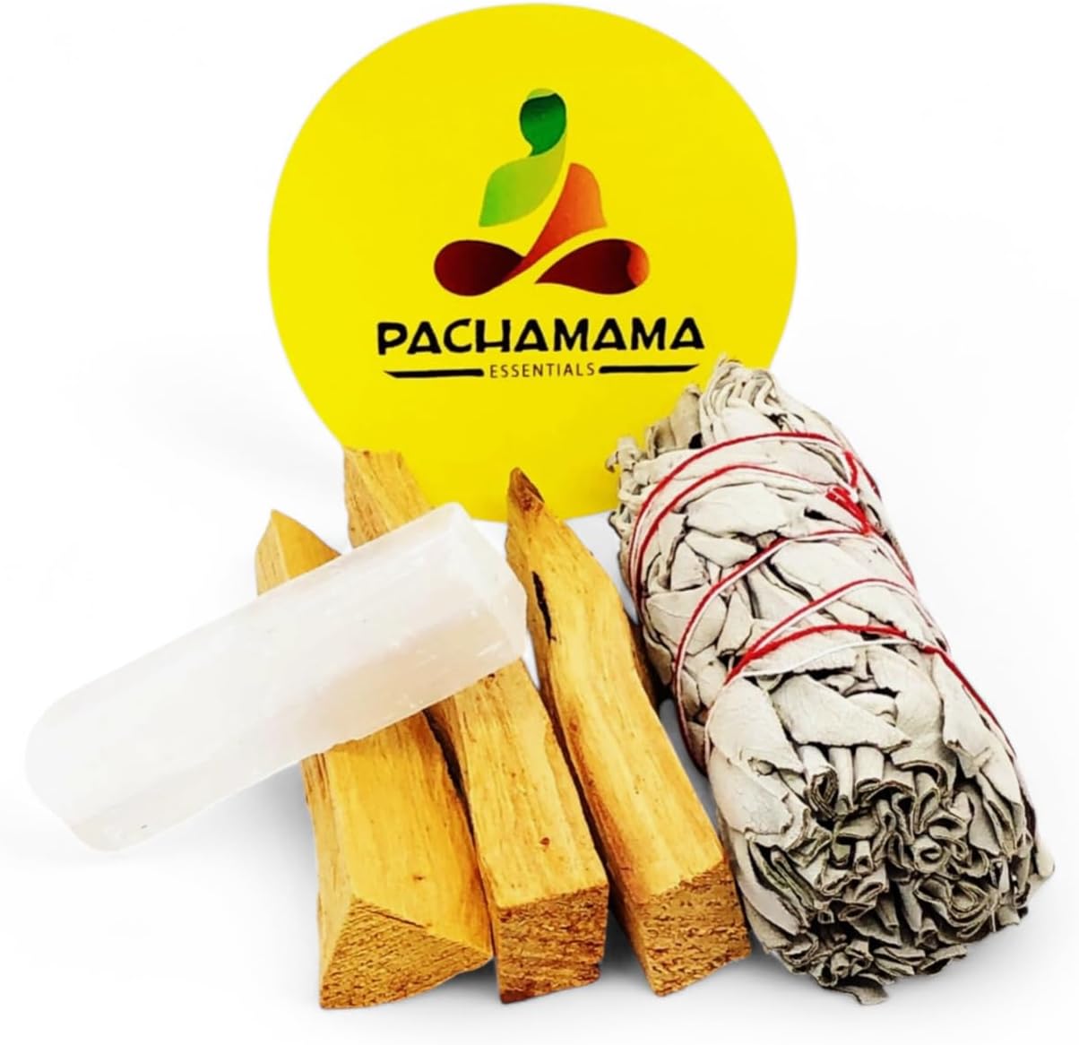 Organic White Sage Palo Santo Selenite Healing Kit