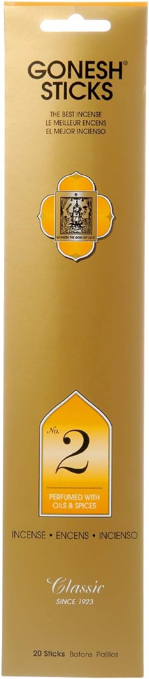 Gonesh GOST02 No2 Perfumed Incense Sticks