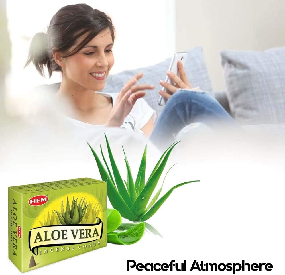 HEM Aloe Vera Incense Case of 12 Boxes