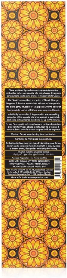 SPA CEYLON Neroli Jasmine Incense Sticks