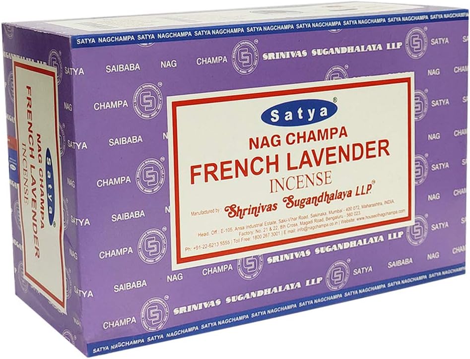 French Lavender Incense Sticks and Holder Bundle