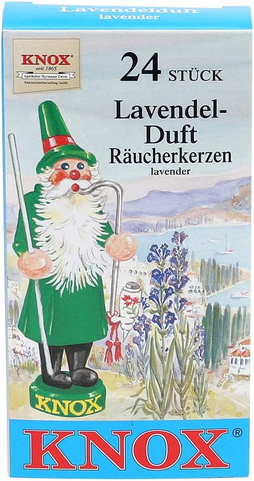 Knox Lavender Scent German Incense Cones for Christmas Smokers