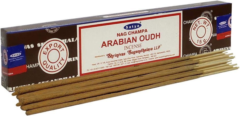 Satya Nag Champa Oudh Incense Sticks Pack of 12