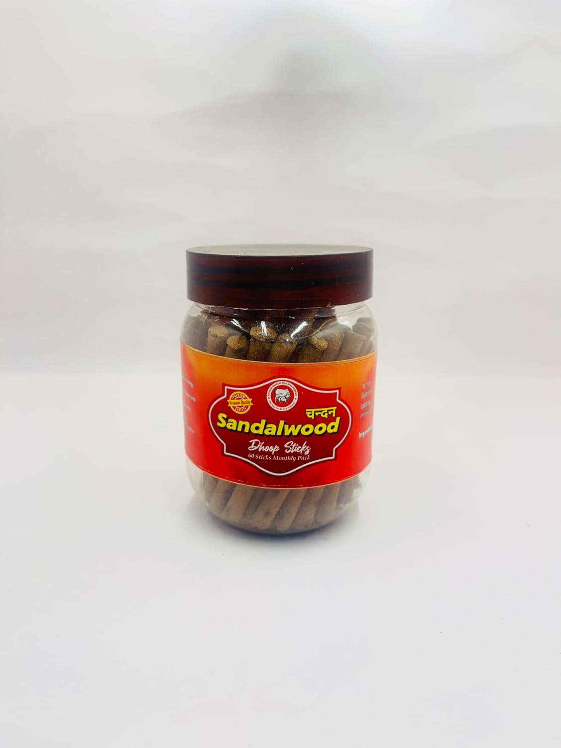 Organic Sandalwood Dhoop Incense Sticks 50 Pieces