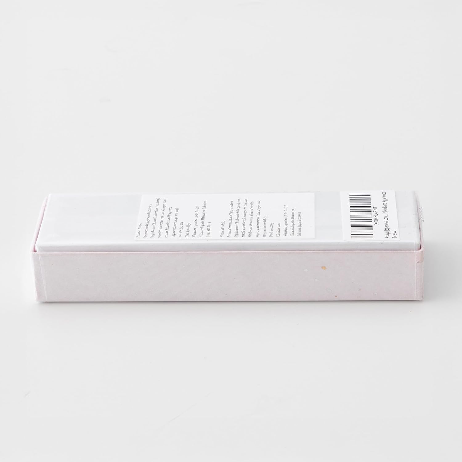 Asayu Japan Premium Incense Sticks Sakura and Agarwood Blend 20g Sampler for Meditation Yoga Relax