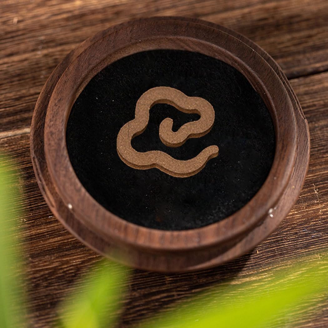 Agarwood Incense Coils Pack of 36 Natural Oud Spiral Fragrance
