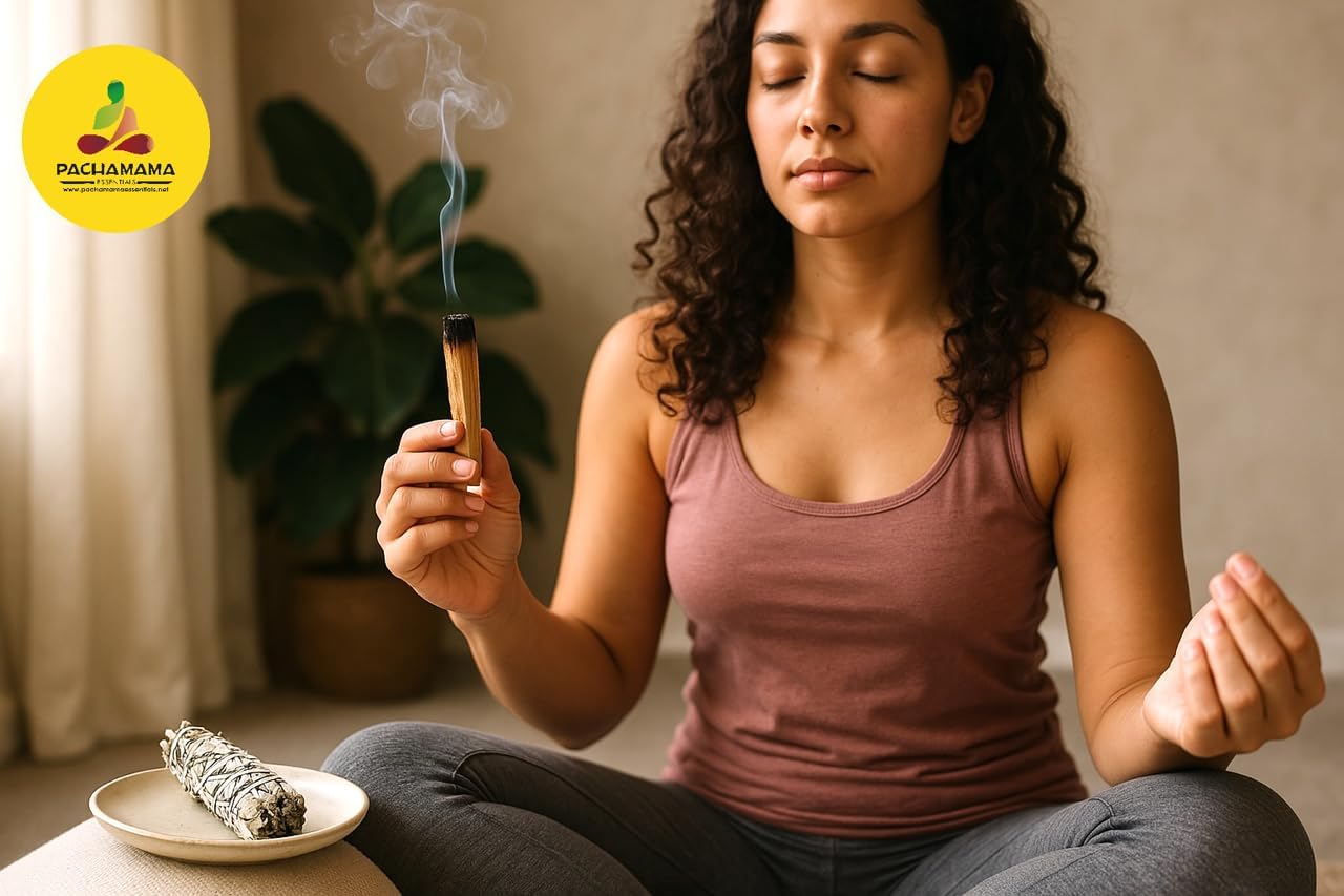 20 Sticks Premium Palo Santo Incense from Peru for Purifying and Meditating