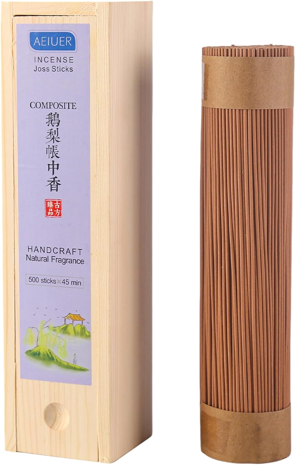 AEIUER Natural Premium Fragrance Joss Sticks 8 500 Pieces