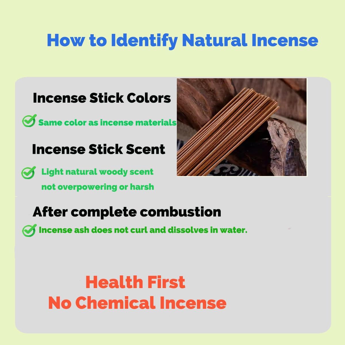 Agarwood Thick Incense Sticks for Meditation and Spiritual Cleansing