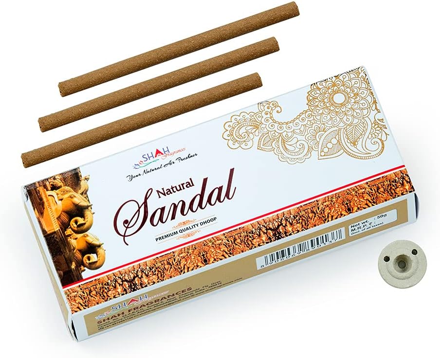 Natural Sandalwood Premium Dhoop Sticks Pack of 3