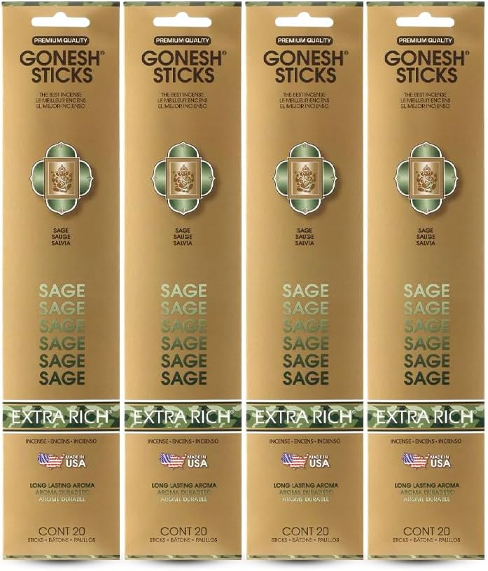 Gonesh Extra Rich Scented Incense Sticks 80 Pack 1