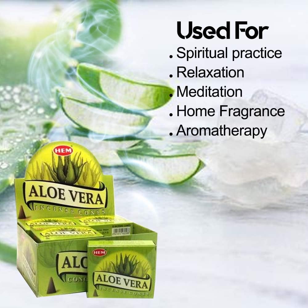 HEM Aloe Vera Incense Case of 12 Boxes