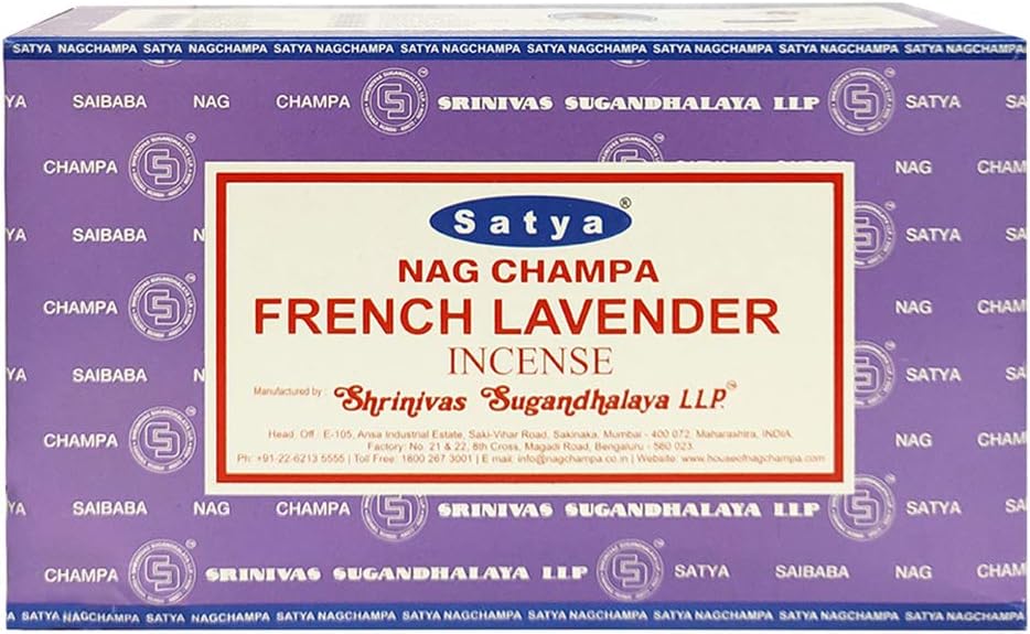 French Lavender Incense Sticks and Holder Bundle