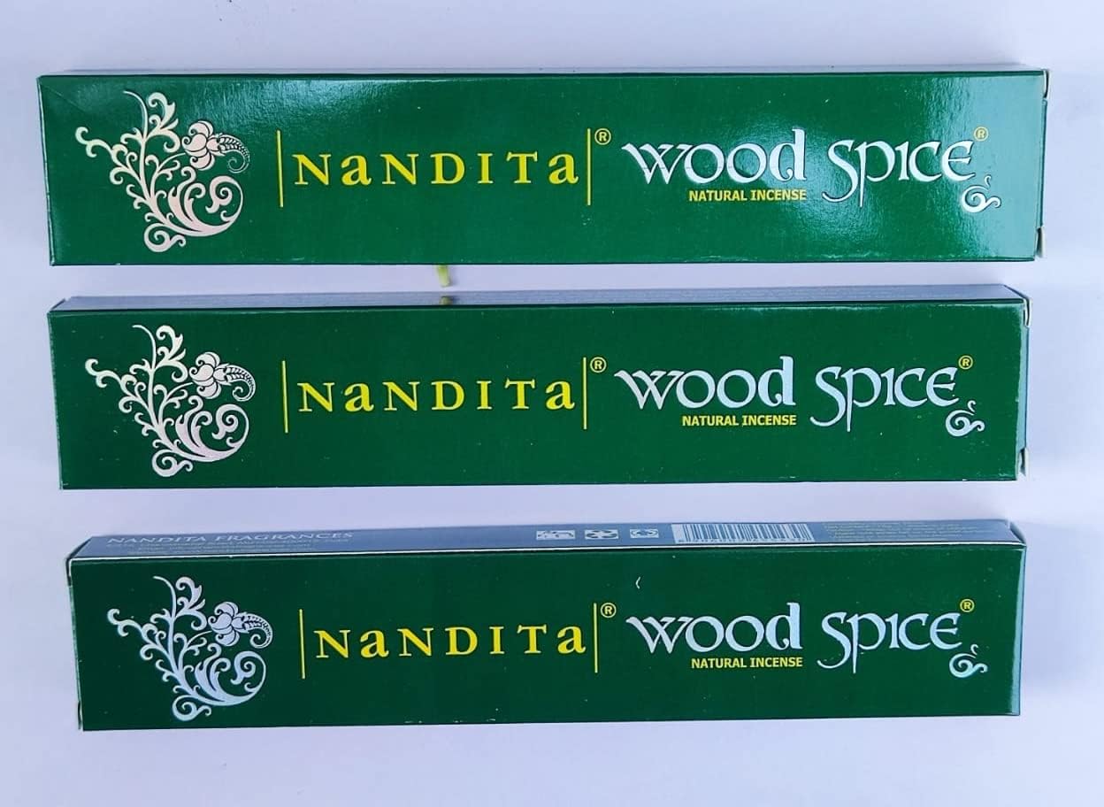 ATCUSA Nandita Wood Spice Incense Sticks 15 gm x 3