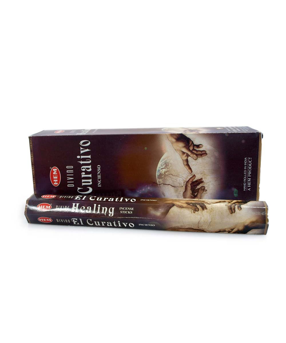 HEM Divine Healing Incense Box of Six 20 Gram Tubes