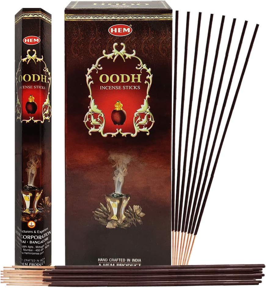 TRUMIRI Oud Incense Sticks and Holder Bundle