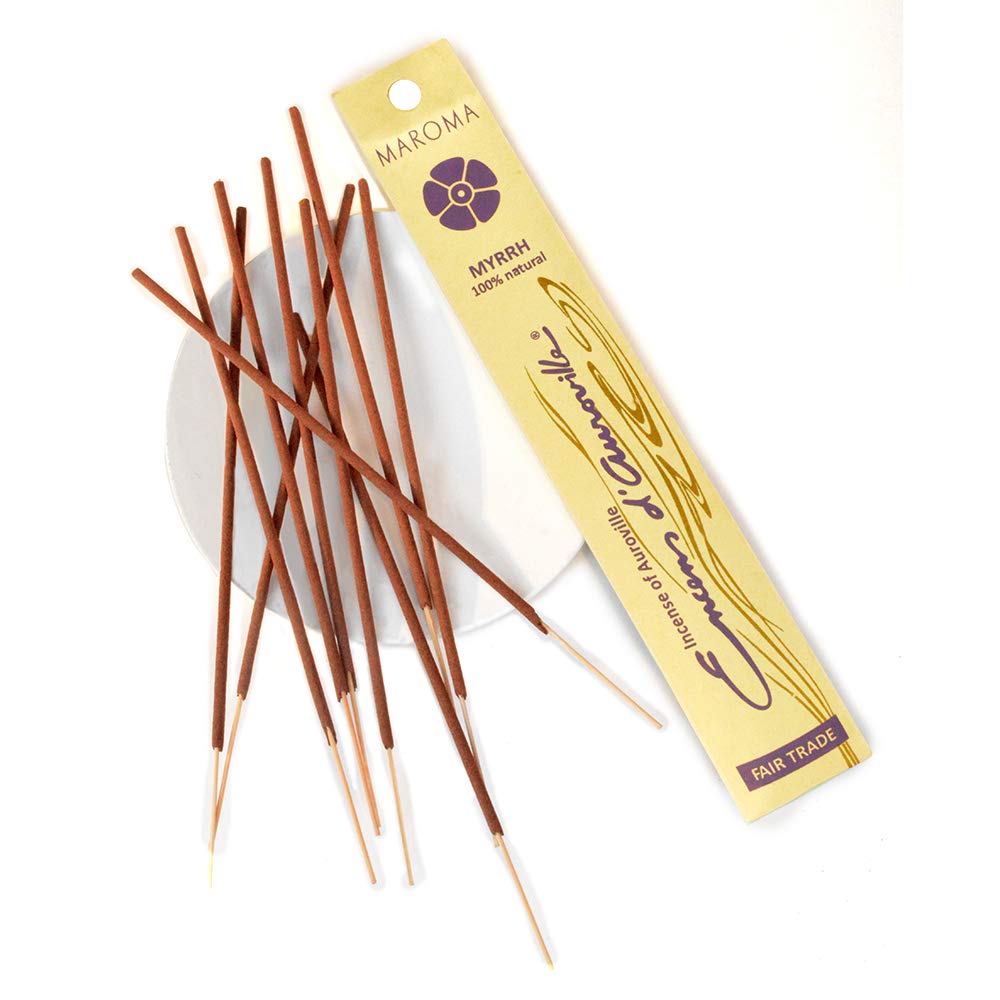 Maroma EDA Incense Myrrh 10 Count
