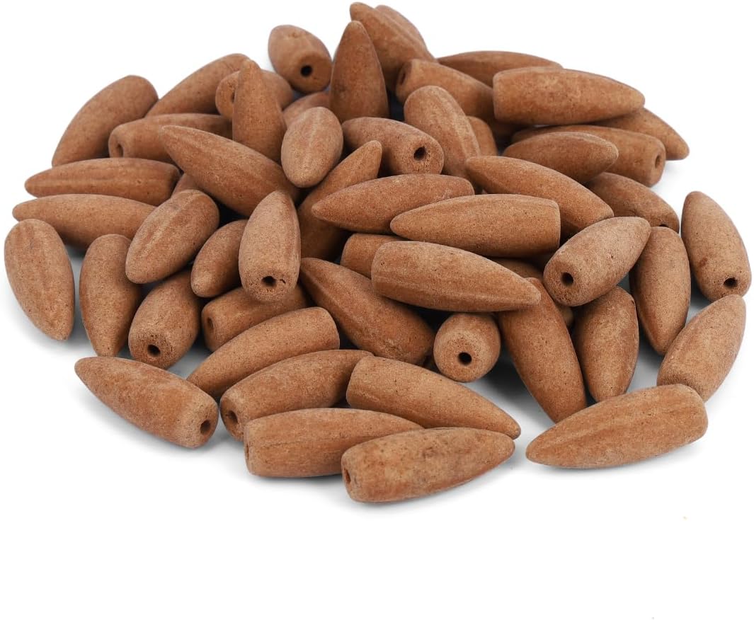 Yajna Patchouli Natural Incense Backflow Cones 20 Count