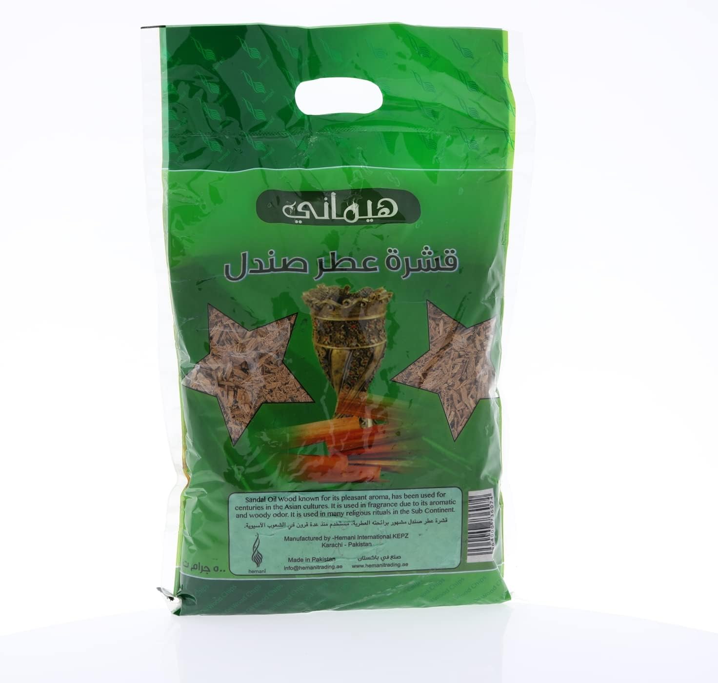 Hemani Sandalwood Natural Incense Chips 500g