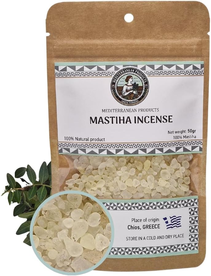Mastihia Incense Resin Tears - Pure for Aromatherapy and Meditation