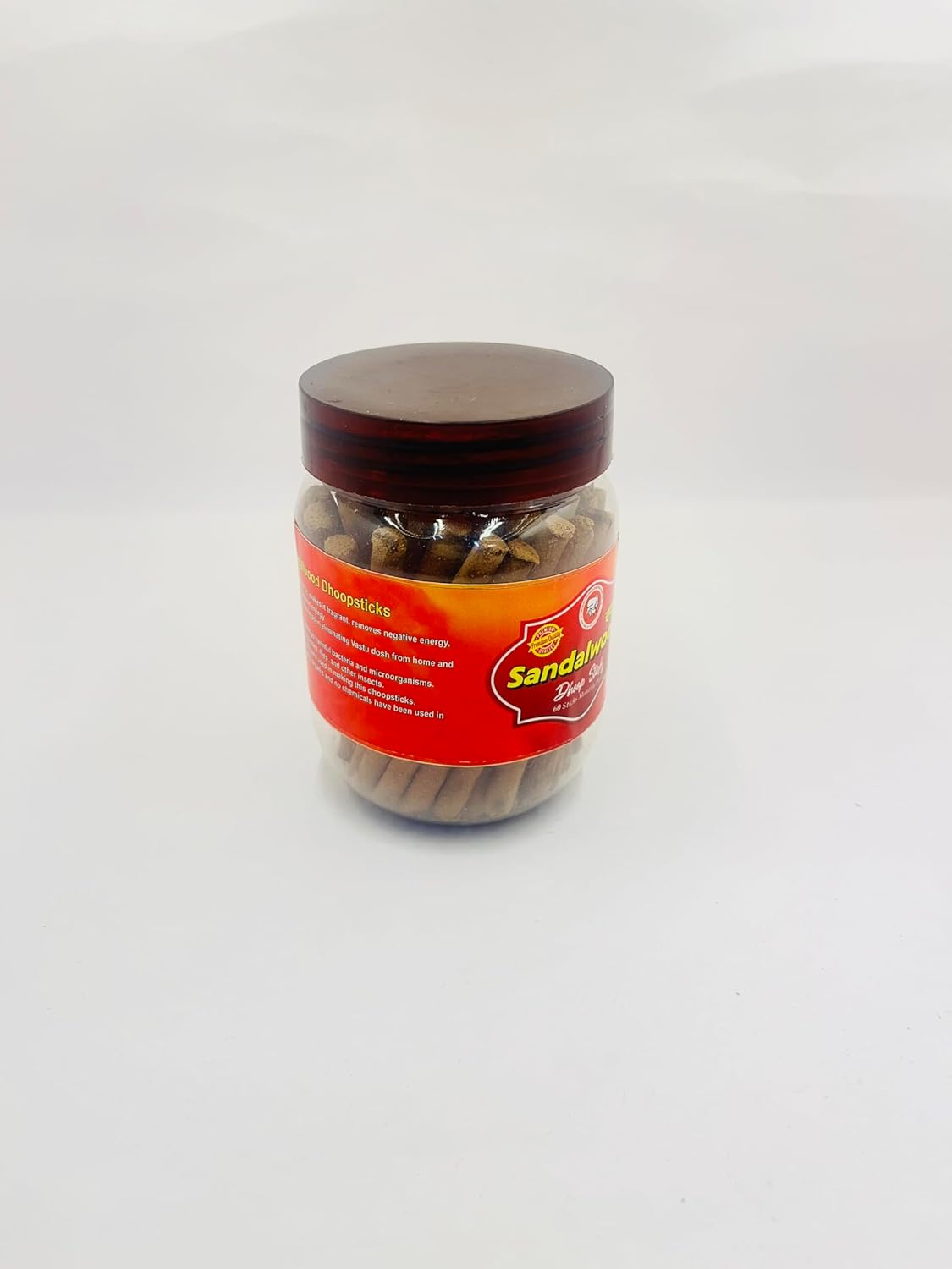 Organic Sandalwood Dhoop Incense Sticks 50 Pieces
