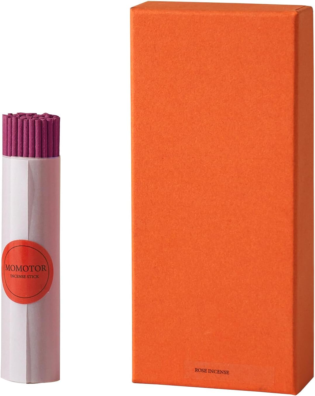 Rose Incense Sticks - 120 Natural Sticks for Relaxation Air Purification