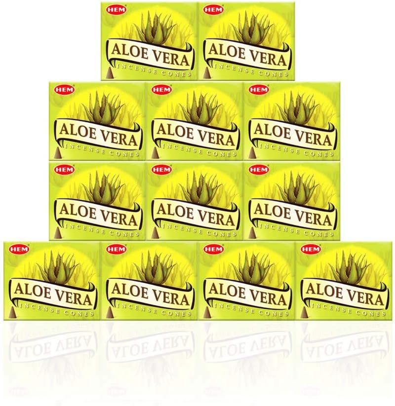 HEM Aloe Vera Incense Case of 12 Boxes