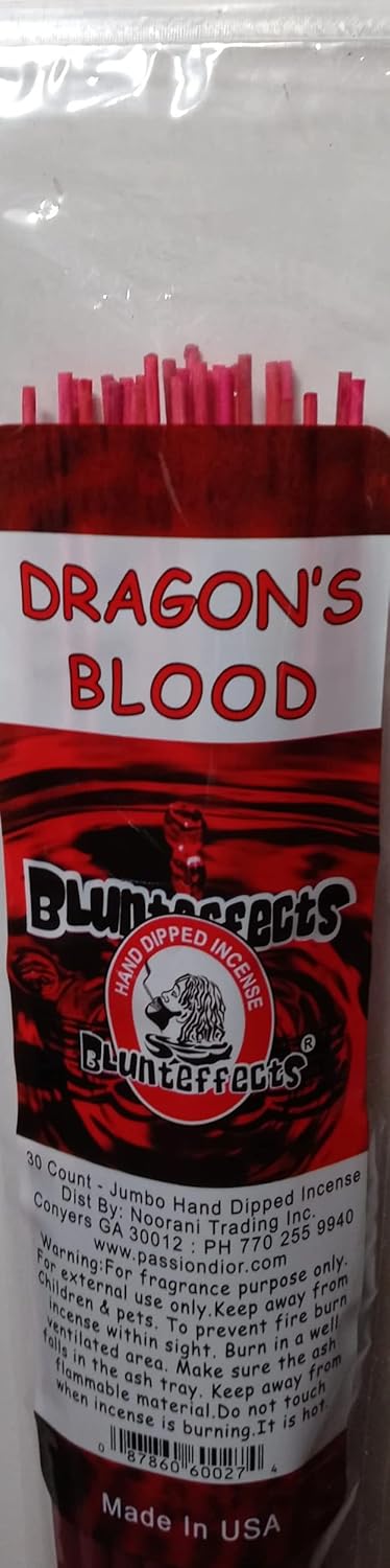 Dragons Blood 19 Inch Jumbo Incense Sticks 30 Pack