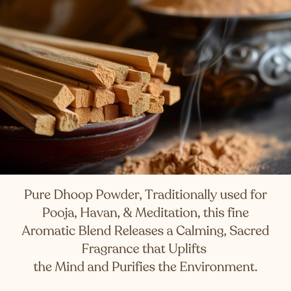Chandan Sandalwood Incense Powder for Havan and Puja