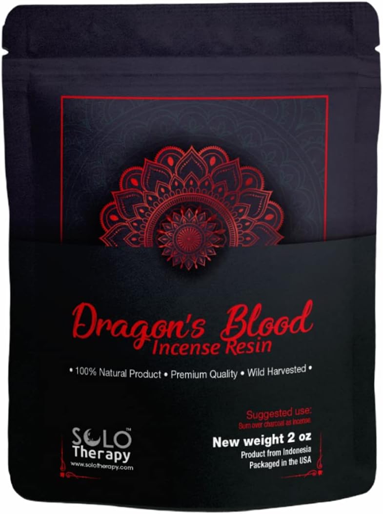 Dragons Blood Incense 2 Ounces Premium Quality Resealable Bag