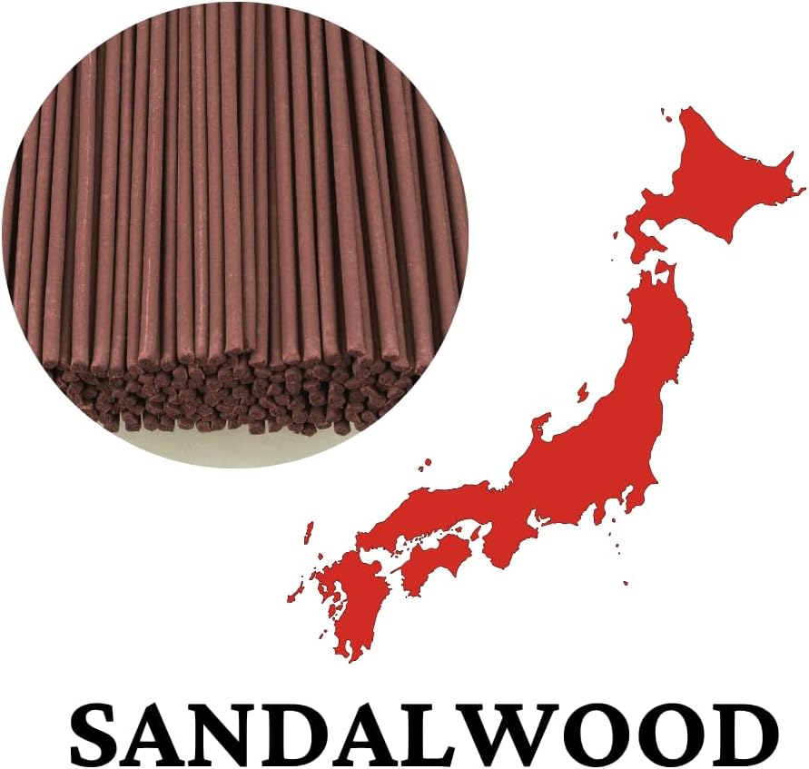 Japanese Botanical Incense with Sandalwood Scent