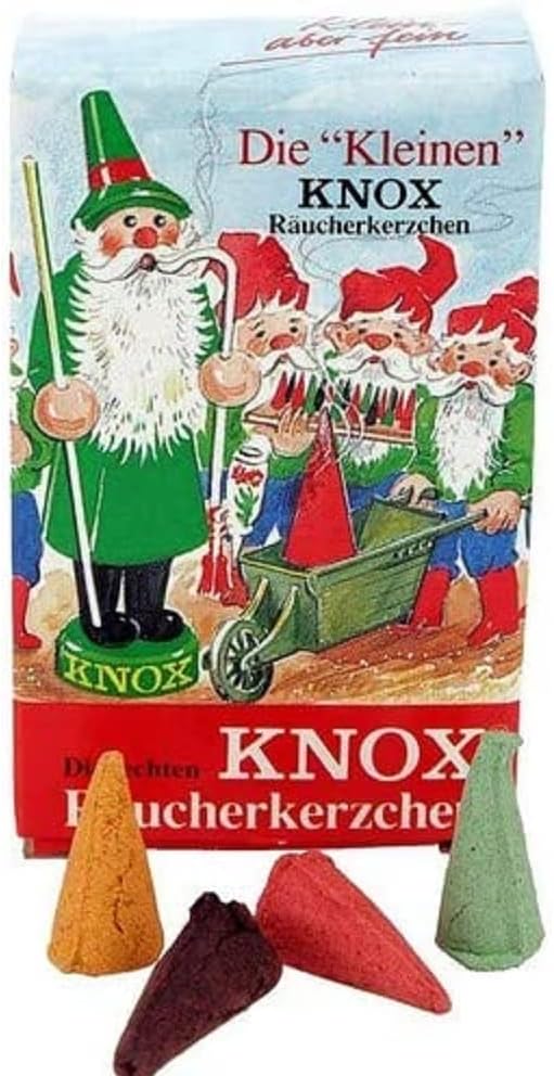 Knox Mini German Incense Cones Variety Pack for Christmas Smokers