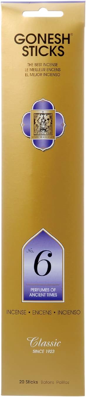 Gonesh GOST06 No 6 Incense Sticks Ancient Fragrance