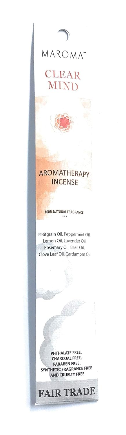 Maroma Clear Mind Incense 1 Unit