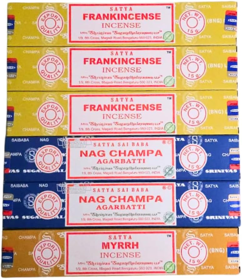 ANKCIENSE Incense Holder Pack of 3 with 90 Sticks 1