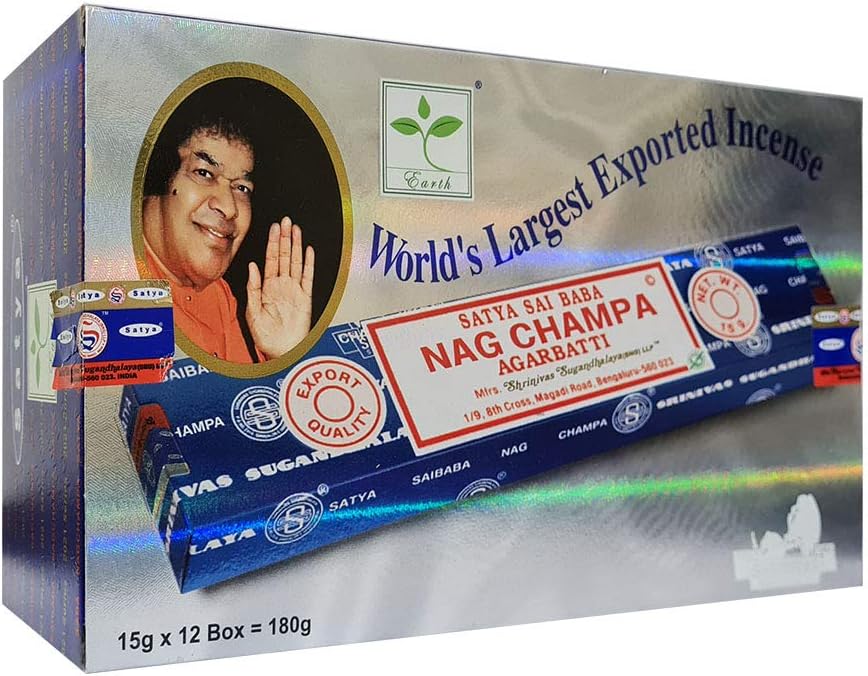 Satya Sai Baba Nag Champak Incense Sticks 180g
