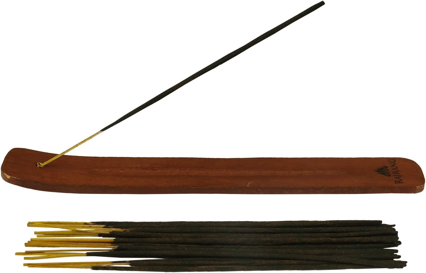 Rajarang Natural Hand-Rolled Incense Sticks - 10 Pack with 10 Scents