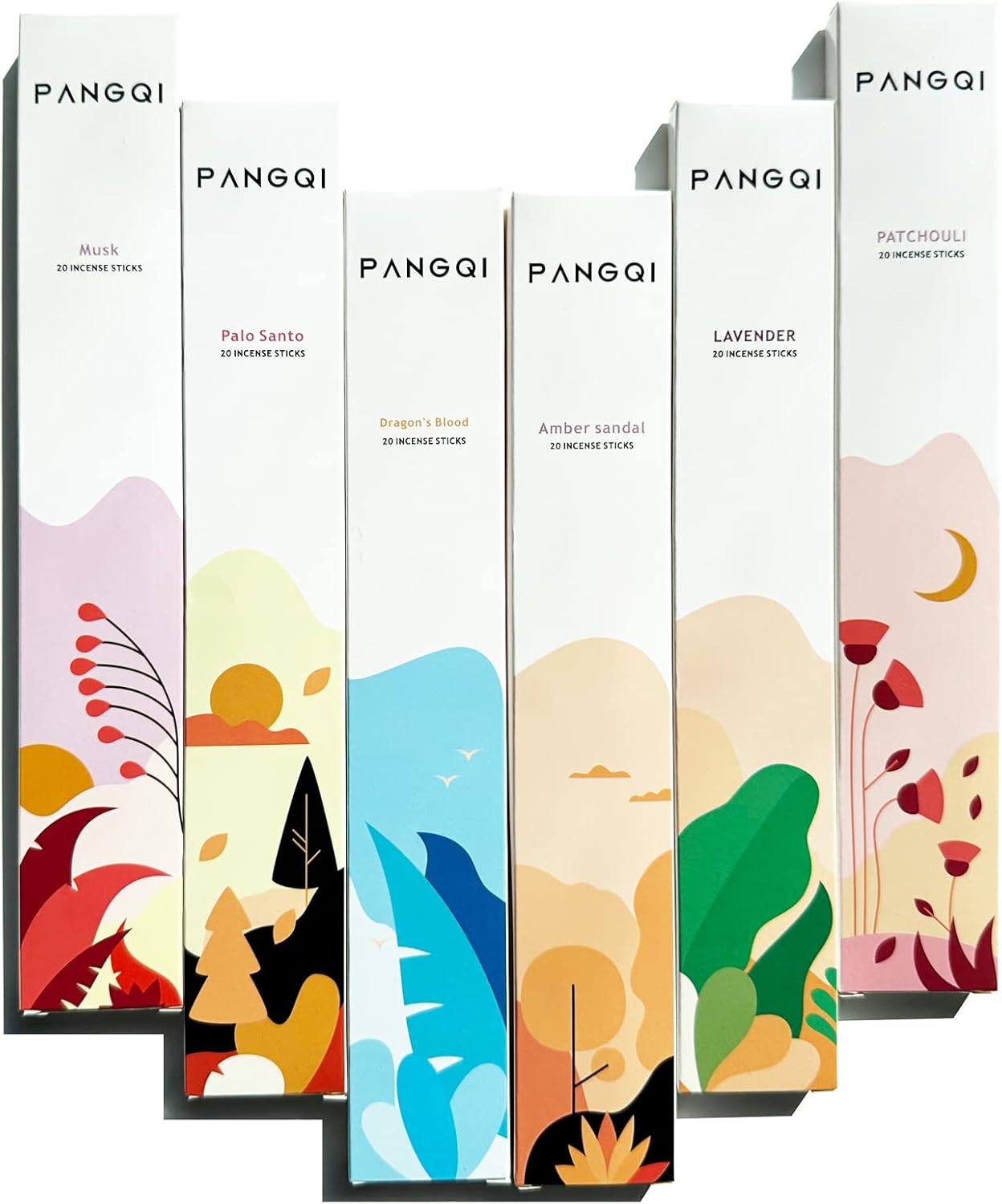 PANGQI India Handmade Incense Sticks Set of 120