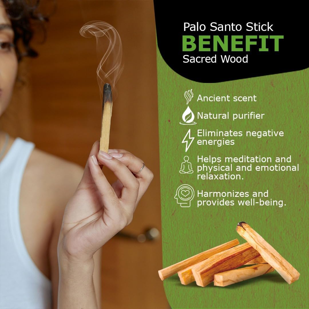 Premium Sustainable Palo Santo Incense Sticks from Peru