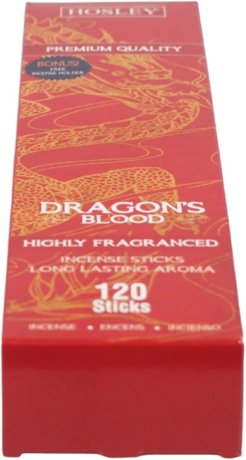 Hosley 120 Pack Dragons Blood Incense Sticks
