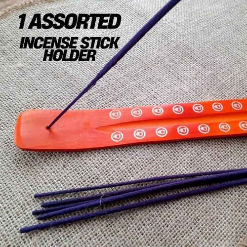 Hashcart Natural Incense Gift Set of 3 with Holder