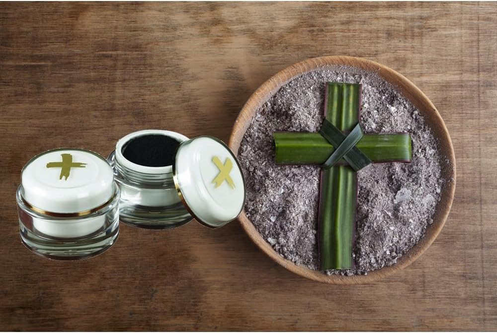 100 Pure Black Palm Ash for Ash Wednesday - 100 Servings