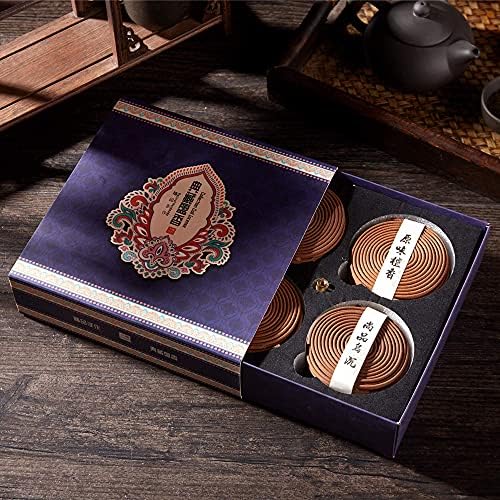 Gandhanra Aromatherapy Incense Gift Set - 4 Scents 160 Coils