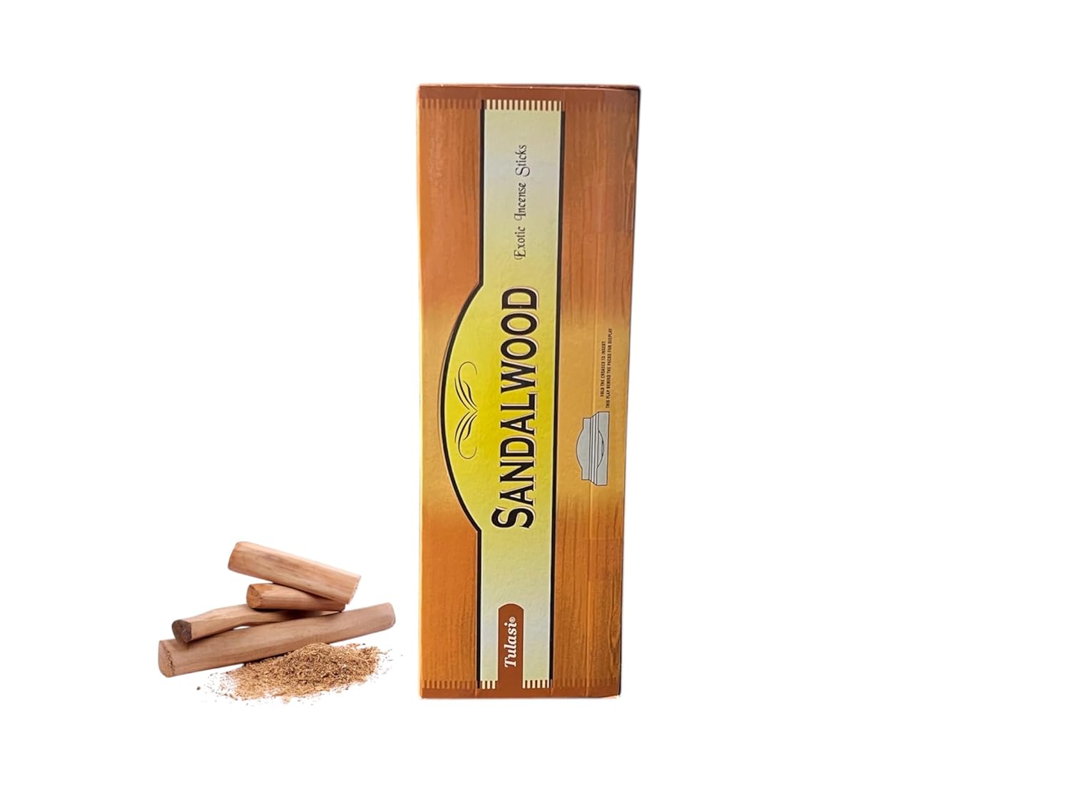 Salco Sandalwood Incense Box of Six 20 Stick Hex Tubes