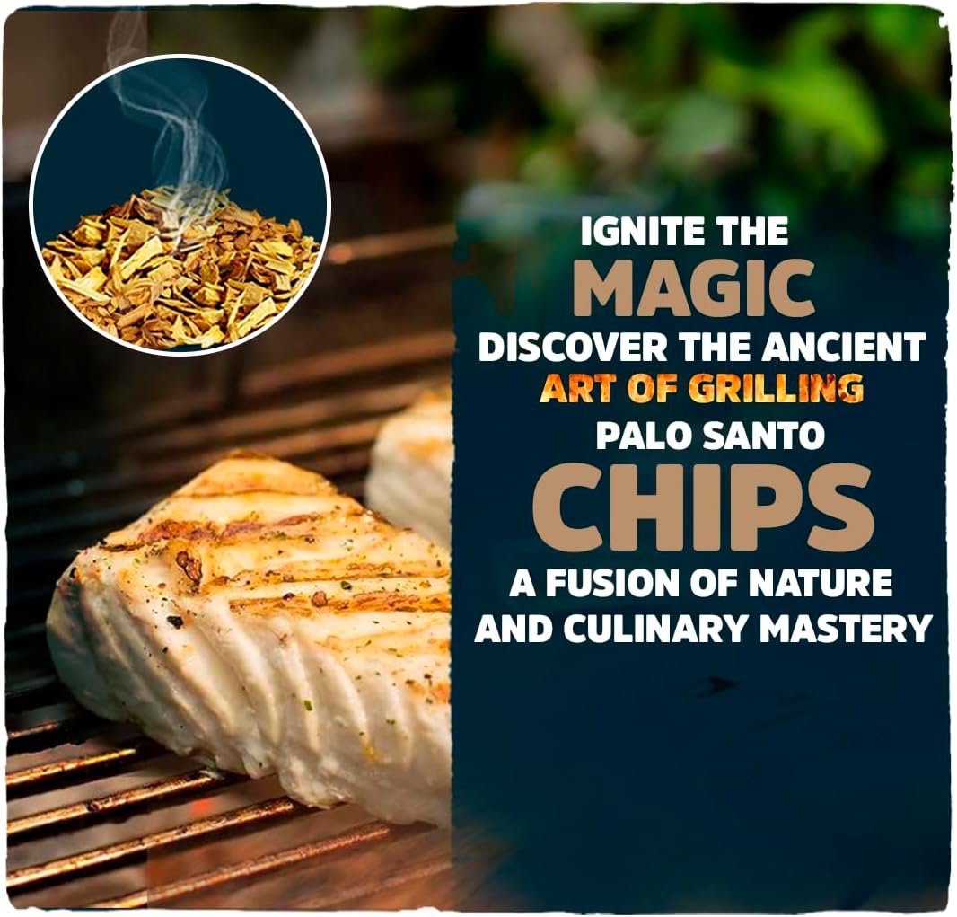 OLA BLUE Palo Santo Chips 4oz Natural Sustainable from Peru