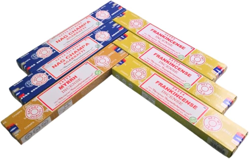 ANKCIENSE Incense Holder Pack of 3 with 90 Sticks 1