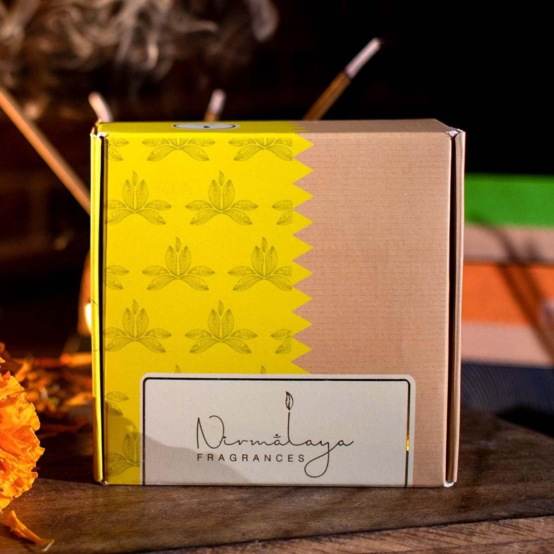 Jasmine Incense Cones - Organic Long-Lasting Pack of 40