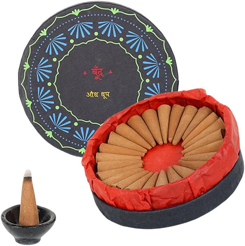 Boond Fragrances Audh Dhoop - Pure Agarwood Incense Cones 1