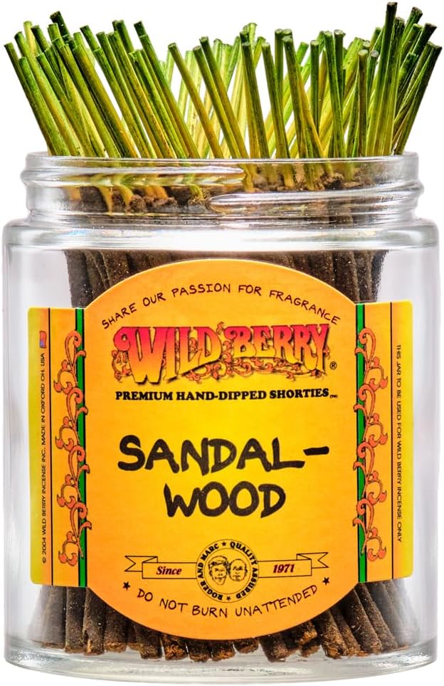 Wild Berry Shorties Incense Sticks 4 Inch 100 Count