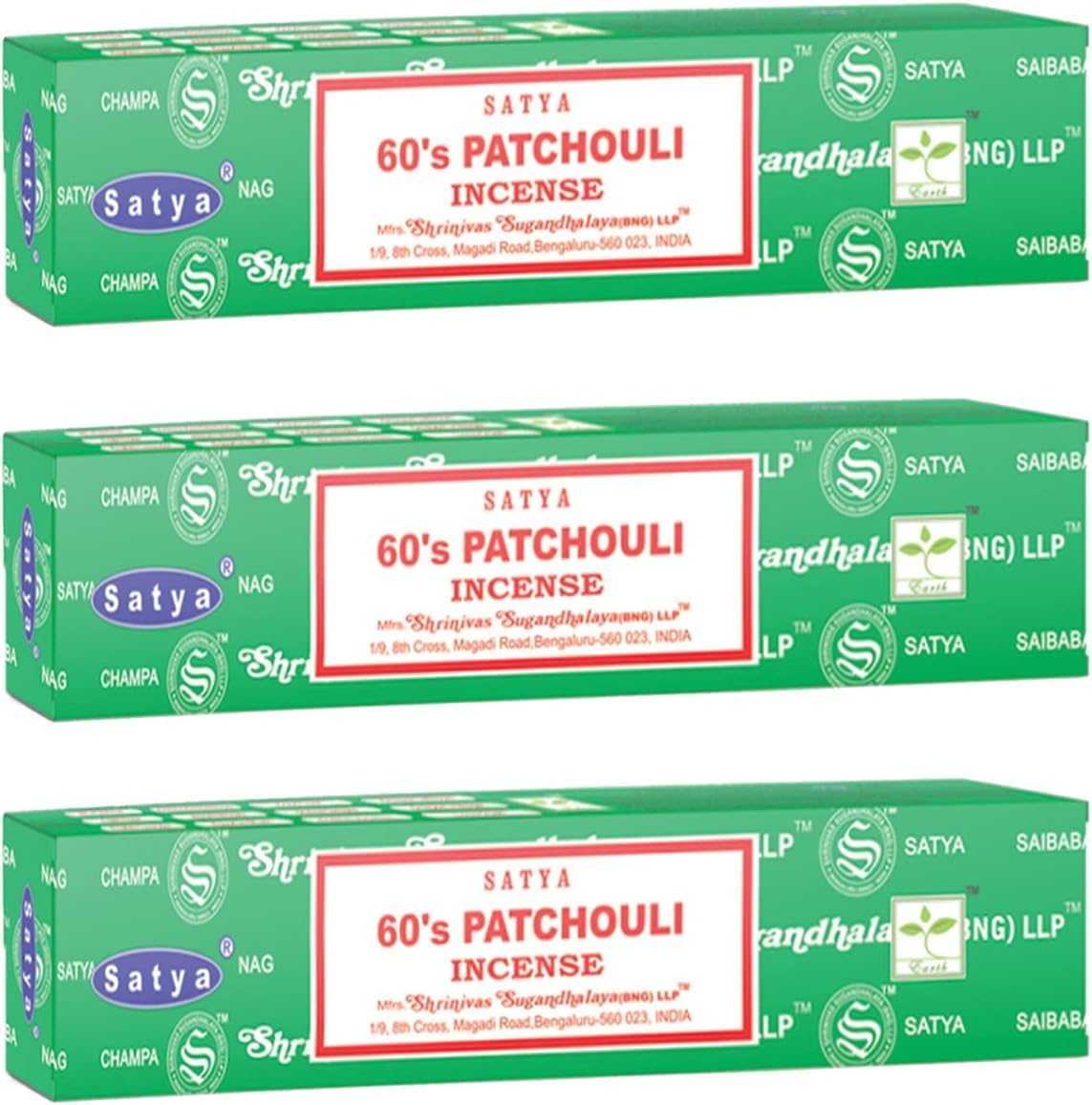 3 Packs Satya Sai Baba Nag Champa Incense Sticks 1
